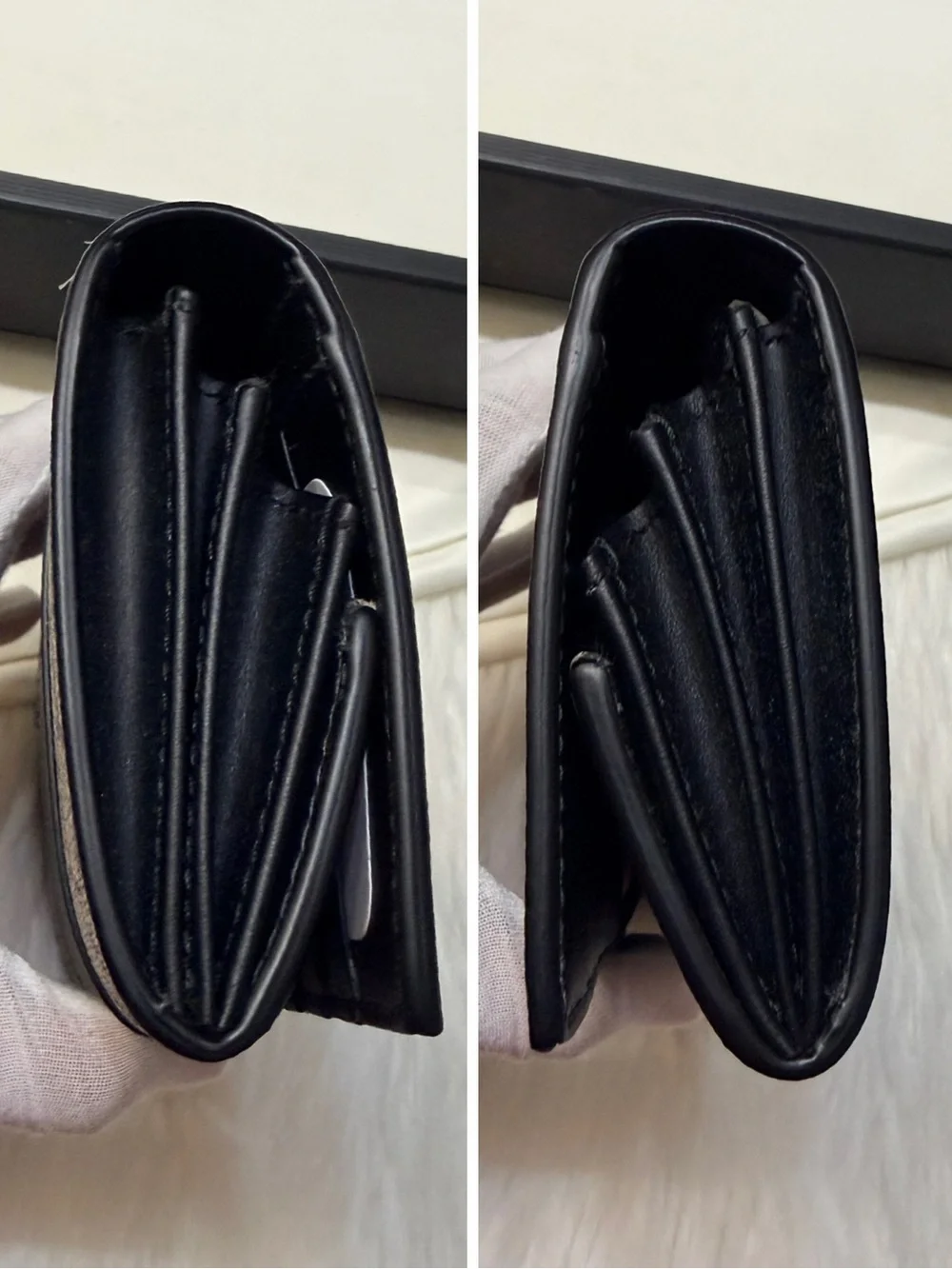 SOLD‼️NWT Gucci Supreme Canvas Bifold Continental Wallet - Picture 12 of 14